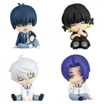 Blue Lock sitting anime figures set(4pcs a set)