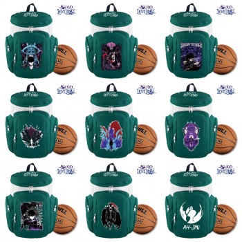 Solo Leveling anime basketball backpack bags