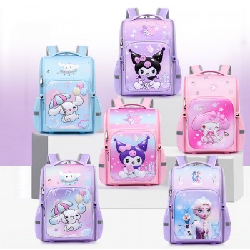 Melody Kitty Kuromi Cinnamoroll Spider-man waterproof schoolbag backpack bag