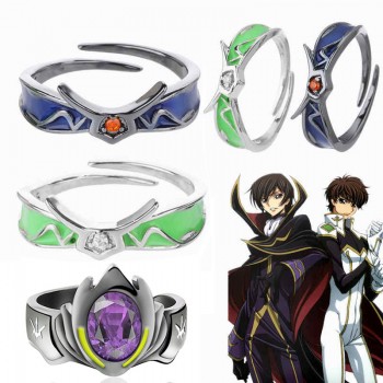 Code Geass anime rings