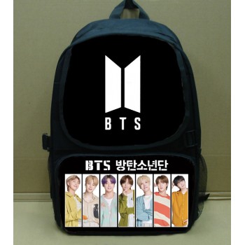 BTS star backpack bag