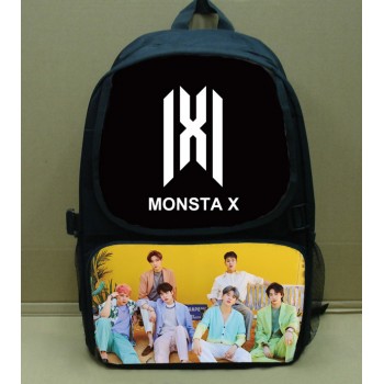 MONSTA X star backpack bag