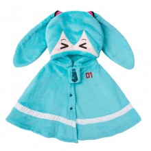 Original Hatsune Miku anime hoodie cloak 2in1 throw blanket