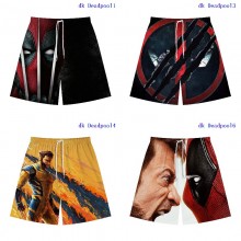 Deadpool & Wolverine beach shorts pants