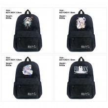 Frieren Beyond Journey's End anime canvas backpack bags