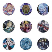 Yu Gi Oh anime tinplate frosted bandage pins brooc...