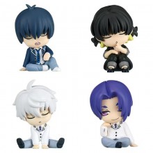 Blue Lock sitting anime figures set(4pcs a set)