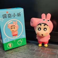 Crayon Shin-chan Peppa Pig anime figure 11cm