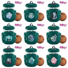 Hatsune Miku anime basketball backpack bags