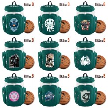 Kaiju No.8 anime basketball backpack bags