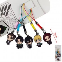 Attack on Titan anime phone straps(5pcs a set)