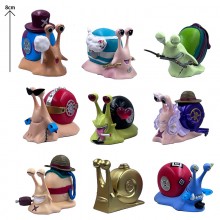 One Piece anime den den mushi figures set(9pcs a set)(OPP bag)