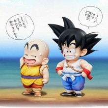 Dragon Ball young ver Son Goku Krillin childhood anime figure