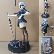 NieR:Automata 2B Rosa Tatooed school girls anime f...