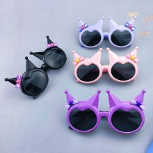 Kuromi anime Kids Sunglasses Eye Flexible Sun Glasses