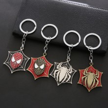 Spider Man anime movable alloy key chains