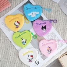 Sanrio Melody kitty Cinnamoroll Kuromi anime coin purse wallets