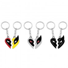 Deadpool & Wolverine lovers key chains a pair