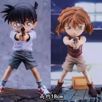 Detective Conan Haibara Ai Raise A Gun anime figure