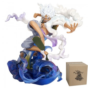 One Piece POP MAX Sun God Gear 5 Nika Luffy anime figure