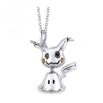 Pokemon Pikachu Mimikyu anime necklace