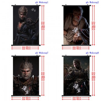 Black Myth Wukong game wall scroll wallscrolls 60*90/40*60cm