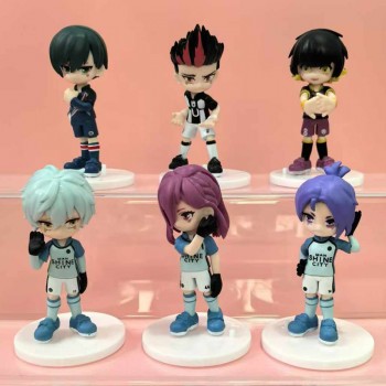 Blue Lock anime figures set(6pcs a set)(OPP bag)