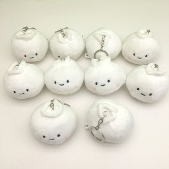 3.2inches steamed stuffed bun plush dolls set(10pcs a set)