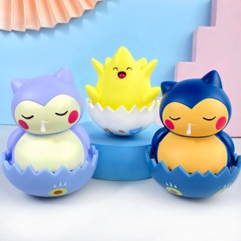 Pokemon anime tumbler roly-poly figures set(3pcs a set)