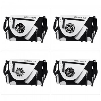 Grandmaster of Demonic Cultivation PU black white color crossbody satchel shoulder bag