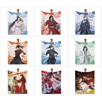 Heaven Official's Blessing anime flano summer quilt blanket