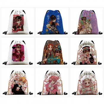 Toilet-bound Hanako-kun anime nylon drawstring backpack bags