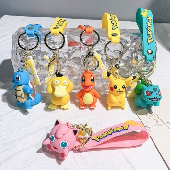 Pokemon anime figure doll key chains