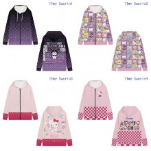 Sanrio Melody kitty Cinnamoroll Kuromi anime zippe...