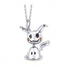 Pokemon Pikachu Mimikyu anime necklace