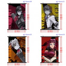 Code Geass anime wall scroll wallscrolls 60*90/40*...