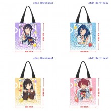 Too Many Losing Heroines anime shopping bag handbag