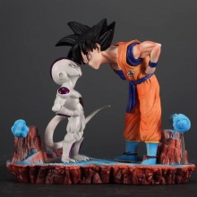 Dragon Ball Son Goku Frieza Look At Each Other Ani...