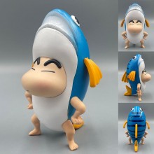 Q Crayon Shin-chan Shark anime figure