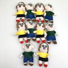 5.2inches Bang Bang Tang Tang plush dolls set(10pcs a set)