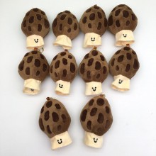 4inches Morels plush dolls set(10pcs a set)