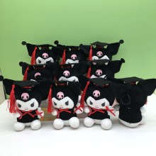 4.8inches Doctor Kuromi plush dolls set(10pcs a set)