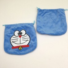 Doraemon anime drawstring bag 17cm