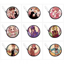 Toilet-bound Hanako-kun anime pu zipper round wall...