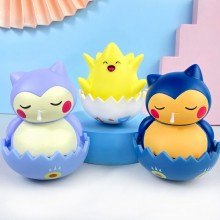 Pokemon anime tumbler roly-poly figures set(3pcs a...