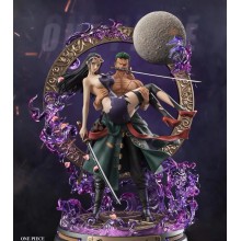 One Piece Roronoa Zoro Holding Robin anime figure