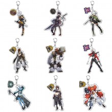 Zenless Zone Zero game acrylic key chain 8cm