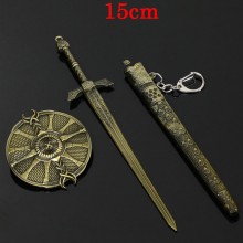 Elden Ring game alloy mini swords weapons set 15cm...