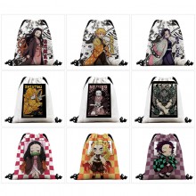 Demon Slayer anime anime nylon drawstring backpack bag