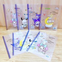 Sanrio Melody kitty Cinnamoroll Kuromi A4 Test Pap...